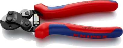 Nůžky na ocelová lana KNIPEX (K 95 62 160 SB)