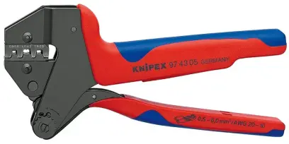 Kliešte Knipex 97 43 05 205 mm lisovacie, viacúčelové, systémové (K 97 43 05)