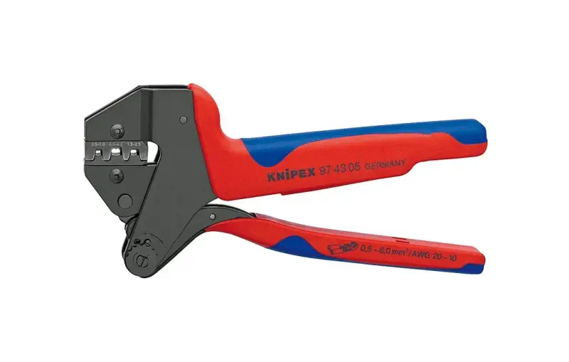Kliešte Knipex 97 43 05 205 mm lisovacie, viacúčelové, systémové (K 97 43 05)