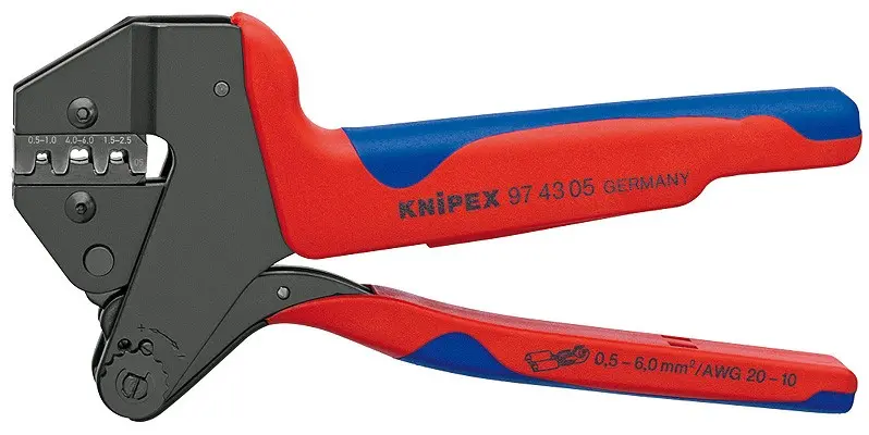 Kleště Knipex 97 43 05 205 mm lisovací, víceúčelové, systémové (K 97 43 05)