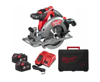 Aku kotoučová pila Milwaukee M18 CCS55-502X (5,0 Ah). (MI4933451376)