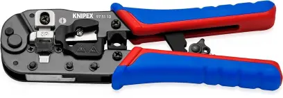 Krimpovací kleště Knipex 97 51 13 190 mm pro westernové zástrčky (K 97 51 13)