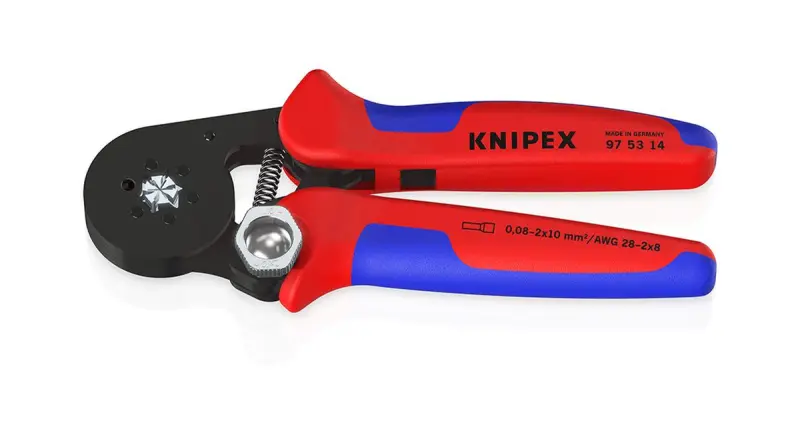 Lisovacie kliešte Knipex 97 53 14 SB – samonastaviteľné, bočné vkladanie (K 97 53 14 SB)