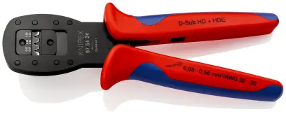 Lisovací kleště Knipex 97 54 24 - pro mini konektory D-Sub (K 97 54 24)