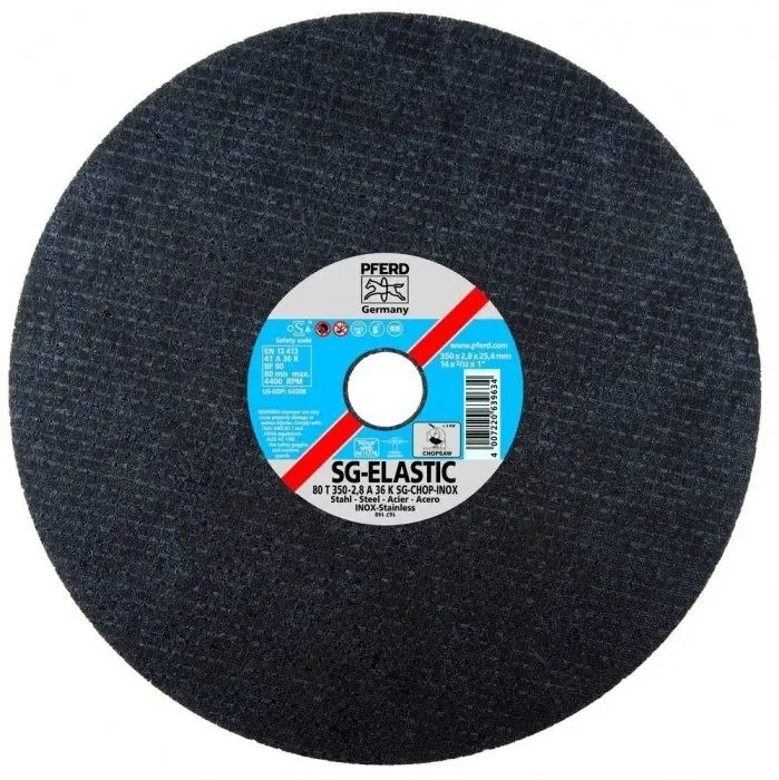 Rozbrušovací kotouče PFERD 80 T 300-2,8 K SG CHOP STEELOX/25,4 (20 ks) (PF4007220803219)