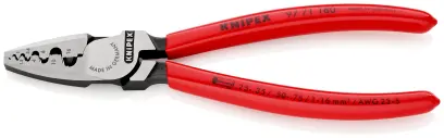 Lisovací kleště Knipex 97 71 180 SB - na koncové dutinky (K 97 71 180 SB)