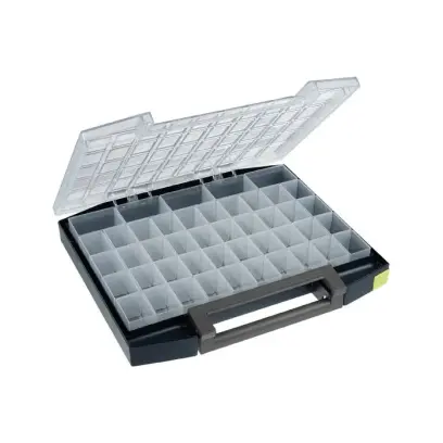 Sortimentovej kufrík polycarbonat boxxser 55 5x10-45 modrý RAACO (EDE75250045)