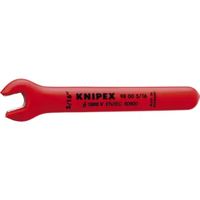 Otvorený bočný kľúč 5/16" Knipex 98 00 5/16" VDE do 1000 V, palcový (K 98 00 5/16")