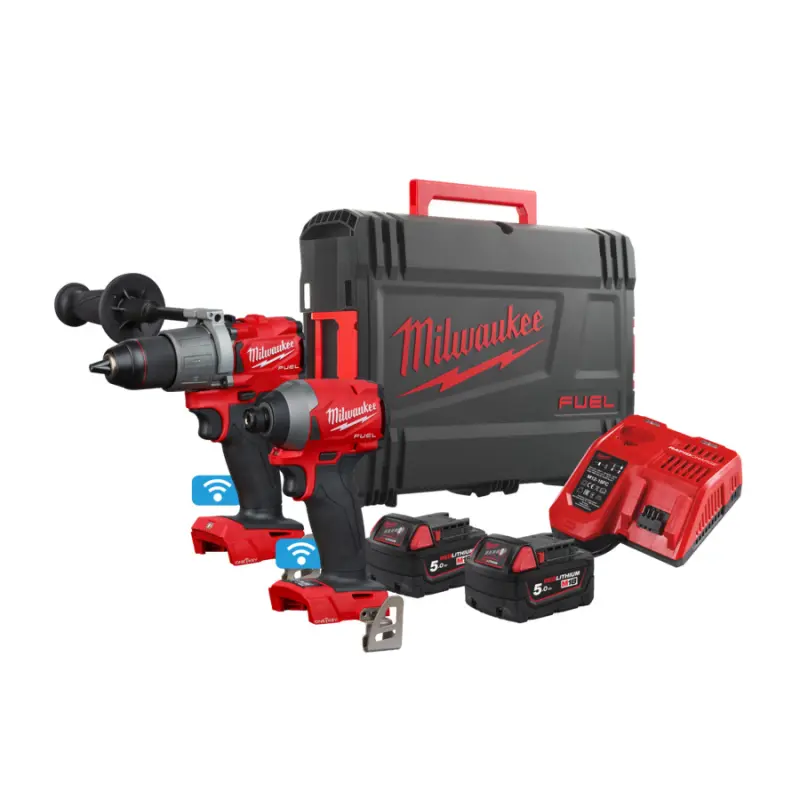 Sada aku nářadí Milwaukee M18 ONEPP2A2-502X M18 FUEL™ ONE-KEY™, 4933464529 (MI4933464529)