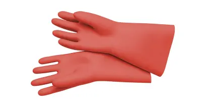 KNIPEX 98 65 42 Elektrikárske rukavice VDE do 1000 V, veľkosť 11 (K 98 65 42)