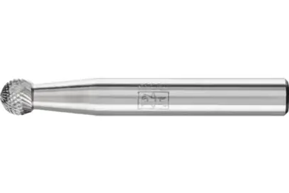 Stopková fréza z tvrdokovu Pferd KUD 0605/6 MICRO - guľový tvar (PF4007220895436)