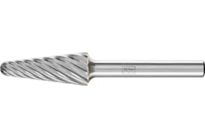 Stopková fréza z tvrdokovu Pferd KEL 1230/6 INOX - kužeľová (PF4007220930496)