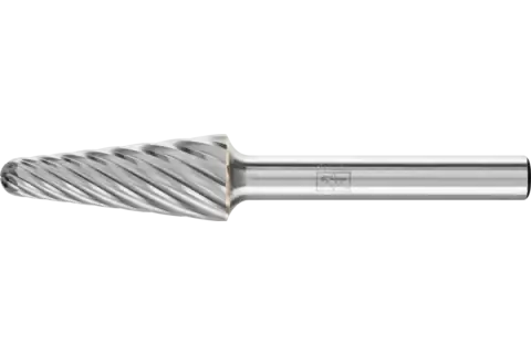 Stopková fréza z tvrdokovu Pferd KEL 1230/6 INOX - kuželová (PF4007220930496)