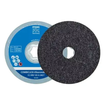 Rúnový kotúč COMBICLICK® Pferd CC-VRH 125 A 240 F (tvrdý, jemný) (PF4007220935897)