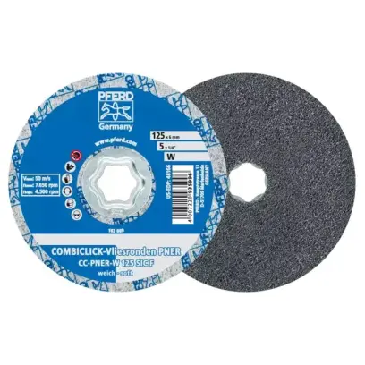Rúnový kotúč COMBICLICK® Pferd CC-PNER W 125 SIC F (jemný, mäkký) (PF4007220935996)