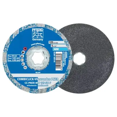 Rúnový kotúč COMBICLICK® Pferd CC-PNER MW 125 SIC F (jemný, stredne mäkký) (PF4007220936030)