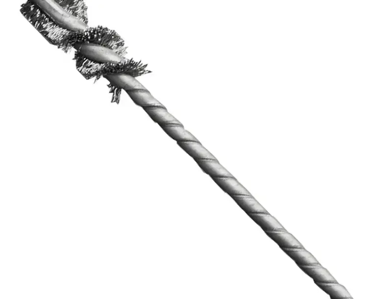 Mikro kefa na rúrky oceľový drôt priemer 20x25/90 mm, S 3,8 mm Lessmann 56534200 (EDE79680200) (EDE79680200)