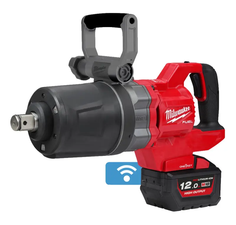 Aku 1" rázový utahovák Milwaukee M18 ONEFHIWF1DS-121C, ONEKEY, 2576 Nm, 1x aku M18 HB12 + M12-18 FC, 4933472072 (MI4933472072)
