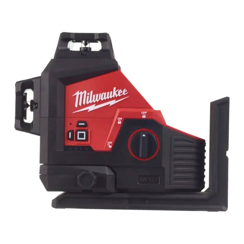 Aku kombinovaný křížový laser Milwaukee M12 3PL-0C se 3 rovinami (Bez aku) (MI4933478103)