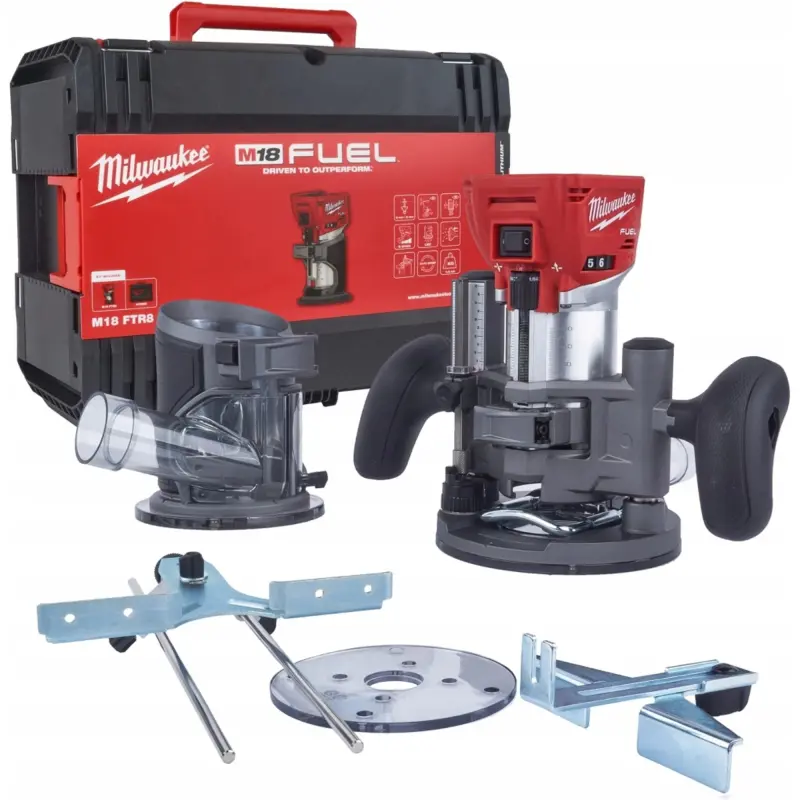Aku horní frézka Milwaukee M18 FTR8-0X, bez Aku, 4933479073 (MI4933479073)
