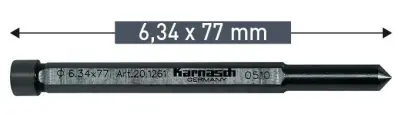 středící vrták 6,34x77mm pro SILVER-LINE 25 (KAR20.1261)