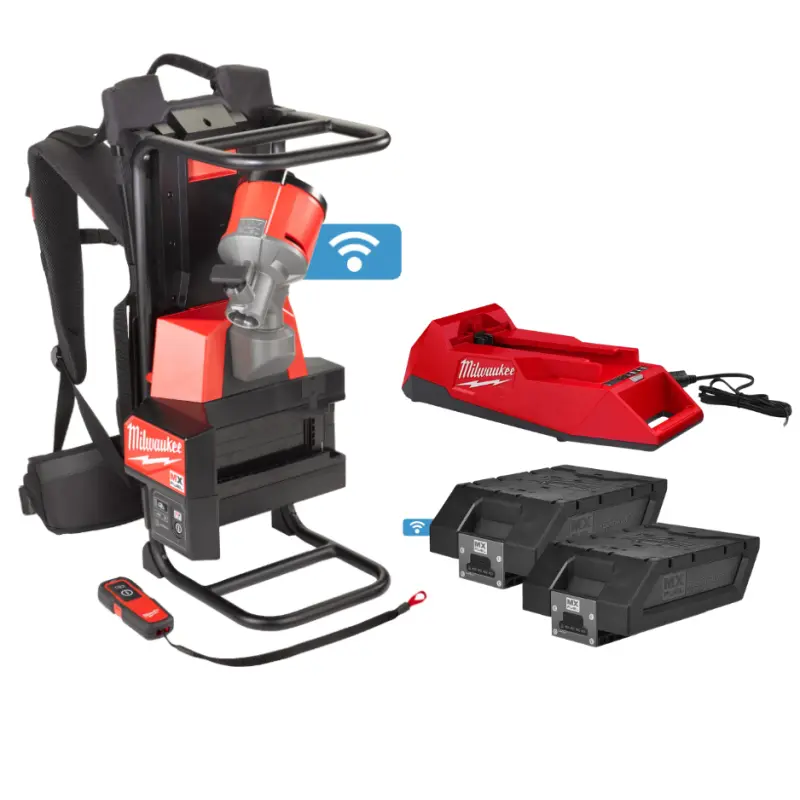 Aku ponorný vibrátor do betonu Milwaukee MX FUEL MXF CVBP-602, ONE-KEY, 2x Aku MXF XC406 + MXF C, bez kabelu a hlavy, 4933479591 (MIMX4933479591)