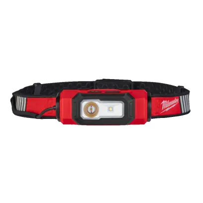 VÝPRODEJ: Aku čelová svítilna/lampa Milwaukee L4 HL-VIS-301, 600 lm, TRUEVIEW LED osvětlení, 1x aku L4 B3, 4933479768 (MI4933479768V)