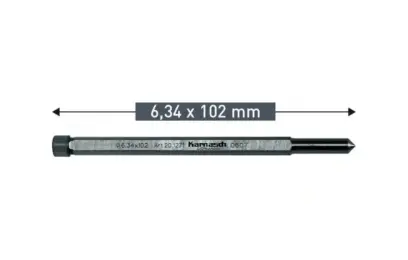 Strediaci vrták Karnasch 6,34x102 mm pre GOLD-LINE 55 (KAR20.1271)