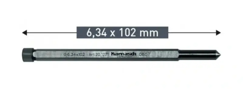 Středící vrták Karnasch 6,34x102 mm pro GOLD-LINE 55 (KAR20.1271)