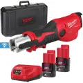 Aku hydraulický lis Milwaukee M12 ONEHPT-202C, ONE-KEY, 2x aku M12 B2 + M12 C12 C + kufr, 4933481032