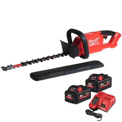 Aku nůžky/plotostřih na živý plot Milwaukee M18 FHET60-802, lišta 60 cm, 2x Aku M18 HB8 + nabíječka M12-18 FC, 4933493291 (MI4933493291)