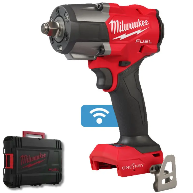Aku 1/2" rázový utahovák Milwaukee M18 ONEFMTIW2FC12-0X, ONEKEY, TORQUE-SENSE, 338 Nm, bez aku, 4933493413 (MI4933493413)