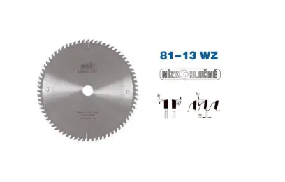 Pílový kotúč s SK pr. 250 x 3,2/2,2 x 30 - 64 WZ, typ 22 5381-13 (PI22538113WZ25064)