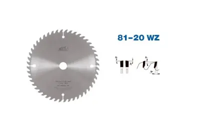 Pílový kotúč s SK pr. 250 x 3,2/2,2 x 30 - 40 WZ, typ 22 5381-20 (PI22538120WZ250)