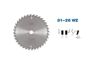 Pílový kotúč s SK pr. 400 x 3,6/2,5 x 30 - 48 WZ, typ 22 5381-26 (PI22538126WZ400)