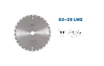 Pílový kotúč s SK pr. 450 x 4,0/2,8 x 30 - 40 LWZ, typ 22 5383 (PI225383LWZ450)