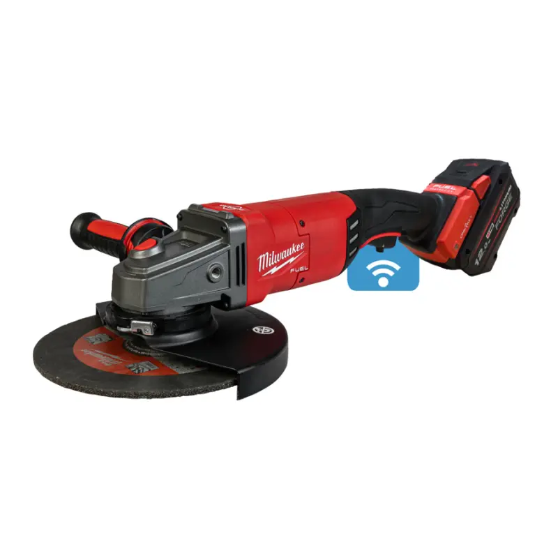 Aku úhlová bruska Milwaukee M18ONEFLAG230XPDB-122C ONE-KEY™ s kolébkovým spínačem 230 mm, 4933499242 (MI4933499242)