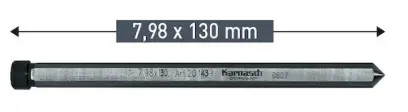 středící vrták 7,98x130mm  KRJ 20.1427 (KAR20.1427)