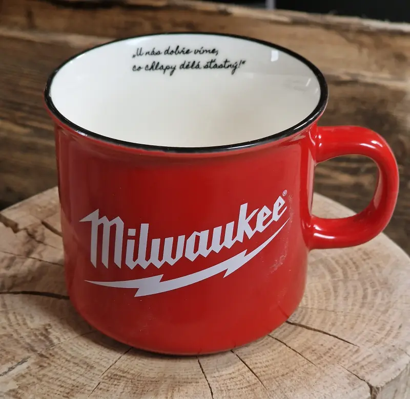 Hrnek Milwaukee červený (MIHRNEK)
