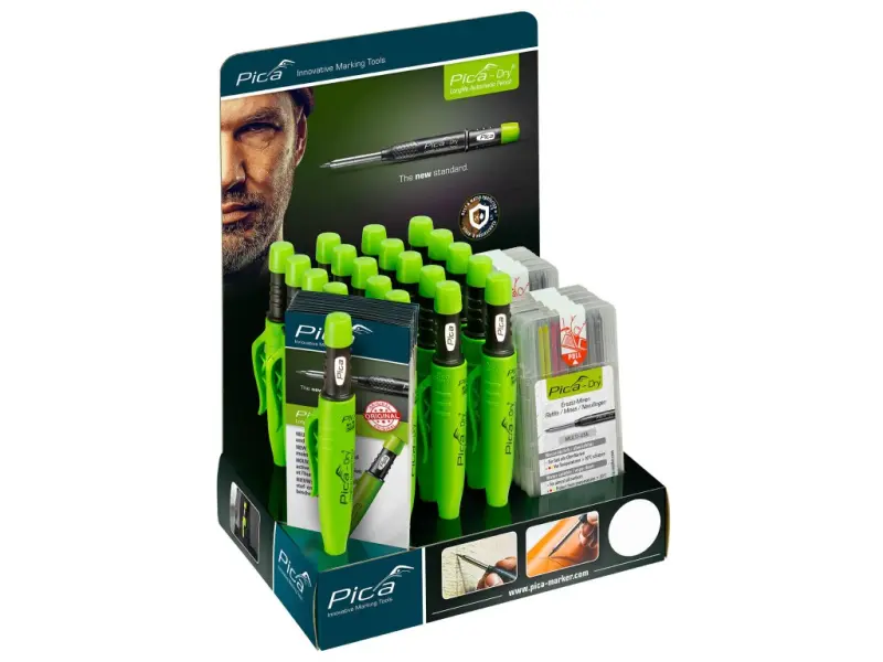 Hloubkové značkovače PICA Dry DISPLAY BASIC (Sada 20x 3030, 10x 4020) (PICA3020)