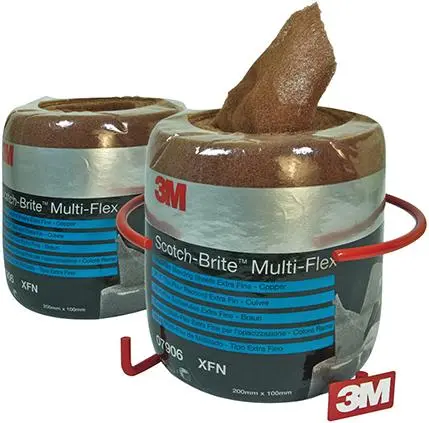 List brusné plstě 100 x 200 mm, velmi jemný A 3M EDE84600010 (EDE84600010)