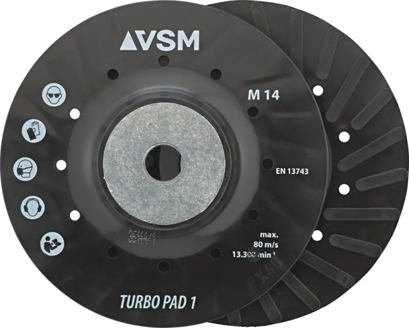 Opěrný talíř žebrování M14 115mm VSM