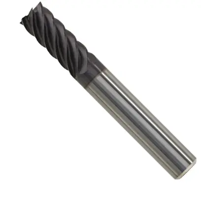 Gühring 5745 5.000 Viaczubá stopková fréza GH 100 U z tvrdokovu pr. 5 mm 6 čepieľok TiAlN, typ NH, dlhá (EDE24840050)