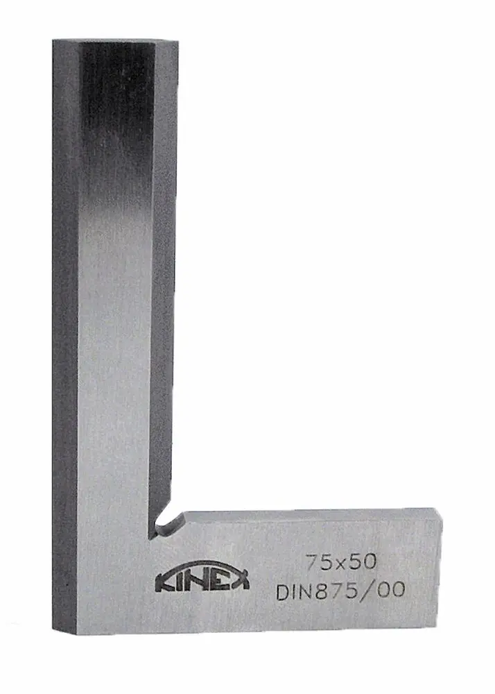 Nožový (vlasový) úhelník typ E 160 x 100 mm, ČSN 25 5103 (KI4003)