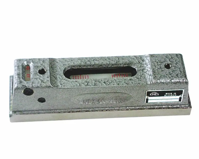 Přesná strojní vodováha Kinex (150 x 42 x 40 mm) podélná. ČSN 25 5721-1 (KI511502150)