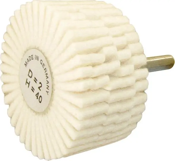 Kartáčové filcové stopkov é tělísko 40x20x6mm D2 H2 5 FORMAT