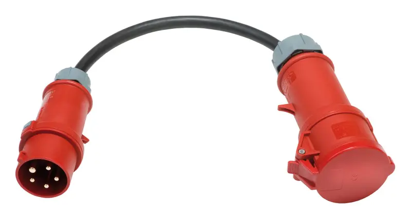 CEE adaptérové vedení 16 na 32 A H07RN-F5G2,5 400 V