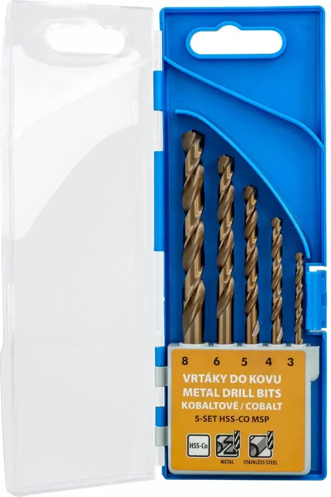 sada vrtáků 5SET HSS-Co MSP 5-dílná (NA65405604)
