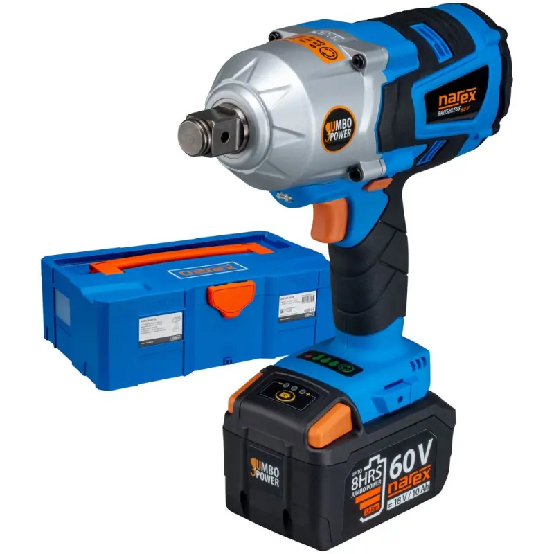 Aku rázový utahovák Narex ASR 620-3HTB T-Loc 1 690 Nm (2x 3,0 Ah) (NA65405852)