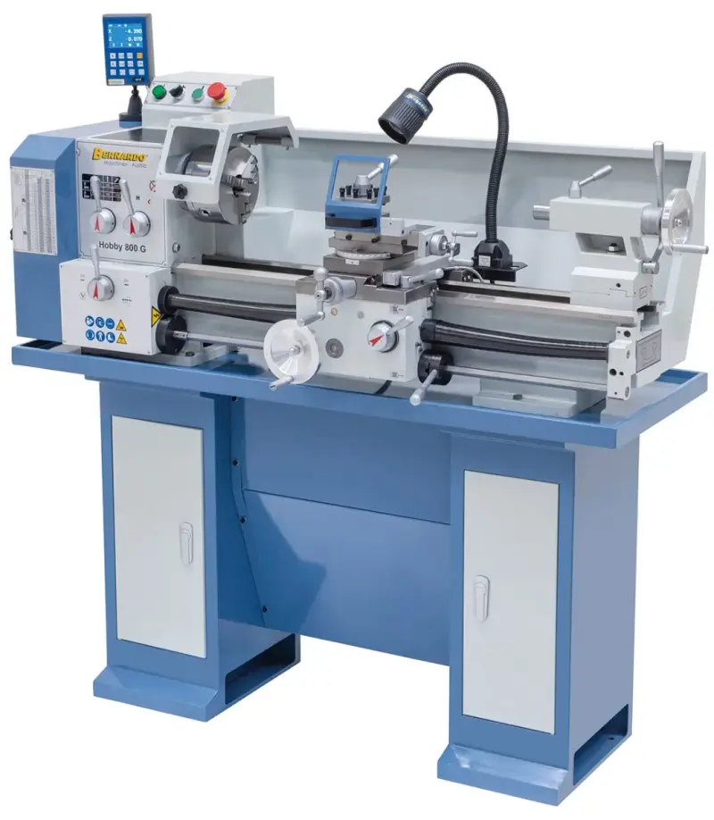 Stolný sústruh Bernardo Hobby 800 G vrátane 2osého digitálneho odmeriavania (400 V) (BER0311622)